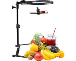 Ringlamp - Ringlight met Statief - Tiktok lamp met telefoonhouder (verstelbaar)- 10-inch met 3 lichtstanden - Geschikt voor Iphone & Samsung - Studio lamp - USB - Dollsbeauty