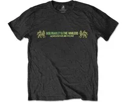 Bob Marley - Exodus Heren T-shirt - 2XL - Zwart