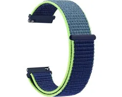 Geschikt voor Garmin Forerunner 245/245 Music 20mm Nylon Quick Release vervangingsband voor 55/245/645/645 muziek voor vrouwen mannen