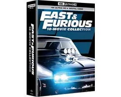 Fast & Furious 10-Movie Collection - 4 UHD - Import
