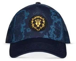 World Of Warcraft - Logo Trucker pet - Donkerblauw