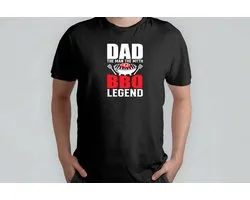 La légende du BBQ papa - T-shirt - BestDadEver - DadLife - SuperDad - DadJokes - BesteDad - PapaLeven - SuperDad - PapaJokes