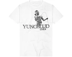 Yungblud Idols Microphone Heren T-shirt - wit - L