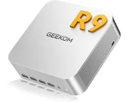 GEEKOM Mini PC A7 Max-2026 Edition Mini-pc- AMD Ryzen 9 7940HS - ​​met upgradebare DDR5 RAM (geen vaste LPDDR, tot 128 GB) + 1TB SSD (tot 4TB) - ​​Windows 11 Pro- Dual LAN-poort -8 x USB - desktop-pc Mini PC met,Mini Computer,Game PC,pc voor games e