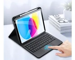 Dux Ducis Apple iPad 10.9 (2022) Housse Clavier Bluetooth Zwart