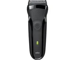 Braun Series 3 301s, Rasoir à grille, 2 SensoFoil, Noir, LED, Batterie, Hybrides nickel-métal (NiMH)