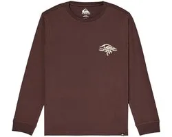 Quiksilver Qs Earth Sweatshirt Bruin 14 Years Jongen