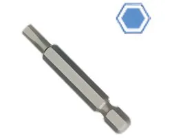 High Precision zeskantsleutel 2mm Bit with 1/4 Zoll Connection and 50mm Length from Durable S2 Steel – Ideal for Professional and Home Use, Ensuring Accurate Fastening and Longevity in Machine Construction and Precision Work