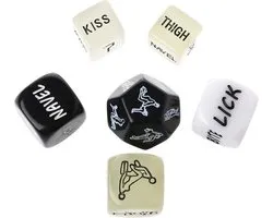 Erotische Dobbelstenen Deluxe! - Glow in the Dark & Black and White Edition - 36 Opties! - Sex Dobbelstenen - Erotisch Spel / Kamasutra Spel - Sex Dice - Wat is jouw ultiem verlangen? + Gratis verzending