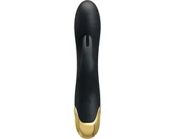 Vibromasseur Double Pleasure Royal Pleasure (Pretty Love) - Noir / Or