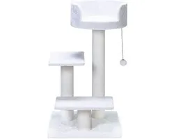 Beeztees Griffoir Serpa Figo - Griffoir - Wit - 50x50x92 cm
