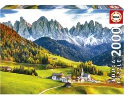 Puzzle Educa Automne dans les Dolomites 2000 Pièces