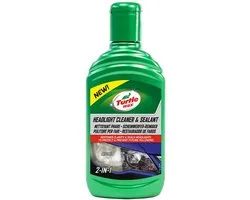 Turtle Wax Headlight Cleaner & Sealant – Herstelt doffe koplampen – Verbetert lichtopbrengst – Beschermt tegen vergeling - 300ml