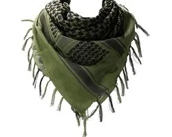 Achille Arabe Shemagh Vert - Keffieh - Arafat PLO Écharpe - Écharpe Arabe - Keffiyeh Kafiya - Désert Écharpe Shemagh