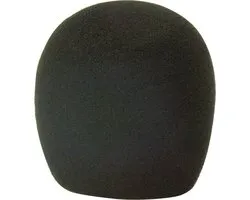 SoundLAB Foam Microfoon Windkap - Zwart - Plopkap