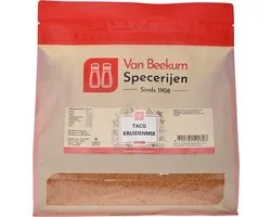 Van Beekum Specerijen - Taco Kruidenmix - 1 KG (hersluitbare stazak)