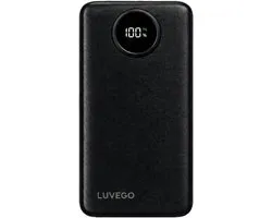 Luvego Powerbank 20000mAh Compact - Geschikt voor Telefoon & Laptop - USB-C, USB & Micro-USB - Externe Batterij & Snellader QC 3.0 voor Smartphone & Outdoor