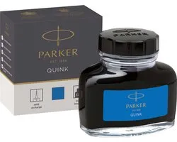 Parker Bouteille D'encre Quink Bleu Lavable