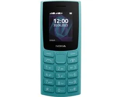 Nokia 105 4G 4,57 cm (1.8") 80,2 g Blauw Téléphone de base