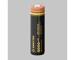 Armytek 21700 Li-Ion - 5000 mAh batterij - 3,6V - 18Wh / met PCB / oplaadbaar