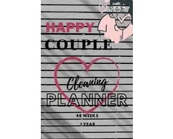 happy couple cleaning planner 48 weeks 1 year