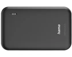 Hama Power Pack "Pocket 5", 5000mAh, sorties : 2x USB-A, anthracite