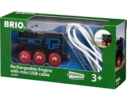 BRIO Locomotive rechargeable avec mini câble