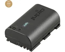 Jupio LP-E6P *ULTRA C* (entrée USB-C) 2600 mAh (décharge continue 6 A) 18,7 Wh