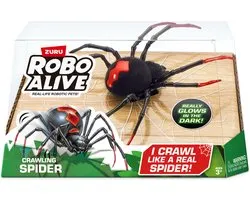 Robo Alive Kruipende spin, glow-in-the-dark