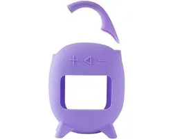 Case voor JBL CLIP5, Portable Travelling Speaker beschermhoes, Audio Organizer Outdoor beschermhoes, siliconen hoes Accessoire (paars)