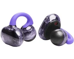 JBL Soundgear Clips - Véritable oreillette sans fil, son ouvert, 2 micros, IP54 - Pink fantôme