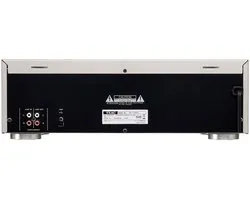 TEAC W-1200 dubbele cassettespeler, Zilver