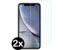 Screenprotector Geschikt voor iPhone X Screenprotector Glas Gehard Met Dichte Notch - Screenprotector Geschikt voor iPhone X Screen Protector Glas Tempered Glass - 2 PACK