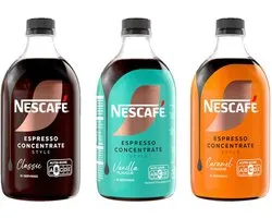 Nescafe Espresso Concentrate Classic & Vanilla & Caramel - Proefpakket - 48 (3x16) Porties