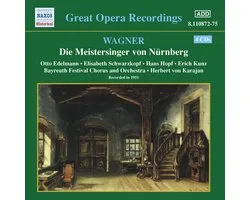 Elizabeth Schwarzkopf & Herbert Von Karajan - Wagner: Die Meistersinger Von Nürnberg (4 CD)