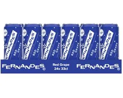 Tray Fernandes - Red Grape - Sleekcan - 24x33cl