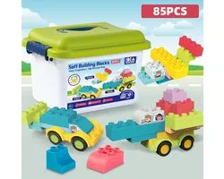 Magic block - Mega Bloks - Bouwblokken Speelgoed - Blokken- Bouwstenen Voor Kinderen Vanaf 3 Jaar - 85-delig