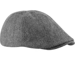 Casquette plate / couvre-chef unisexe Beechfield Ivy (Grijs)