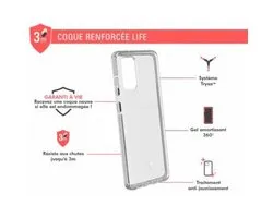 Bigben Interactive FCLIFENGS20PT coque de protection pour téléphones portables 17 cm (6.7") Housse Transparent