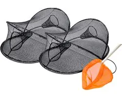 Eurocatch Fuik Set – 2x Rivierkreeft & Krabben Fuik + Schepnetje