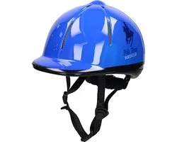 Red Horse Riding Casquette Rider Junior Bleu Taille Xs / s
