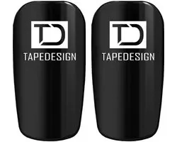 Tapedesign Mini Pro Scheenbeschermer - Zwart | Maat: ONE SIZE