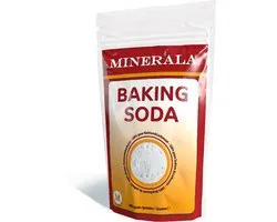 2 x 1 kg Baking Soda Minerala - Bicarbonate de soude - Poudre de nettoyage - Soude de nettoyage - Pack économique - Bicarbonate de sodium - Bicarbonate - Bicarbonate - Bicarbonate de soude - Poudre à lever - Poudre à lever