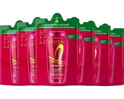 L'Oréal Paris Elvive Color Vive Shampoo Refill - Gekleurd haar of highlights - Behoudt de kleurintensiteit en levendigheid van de kleur - Hervulbaar - Navul verpakking - 6x250ml