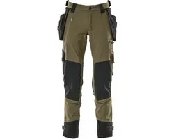 Mascot Advanced Broek met spijkerzakken 17031-311 - mosgroen - C68 - 82