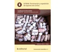 Terminación y expedición de tapones de corcho. MAMA0109