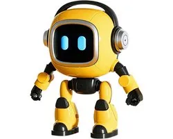 VONKELIOS®Slimme Robot met AI Chatfunctie, Meertalige Ondersteuning, Interactieve Spraakreactie, Draagbaar Educatief Speelgoed voor Jongens en Meisjes