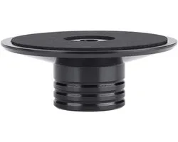 Record Player Disc Gewicht, Aluminium Stabilizer voor LP Vinyl Platen, Clamp Plate voor Verbeterde Geluidskwaliteit en Stabiliteit van Gramophone Platen