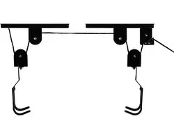 Dresco Fietslift - Max 20 kg - Zwart