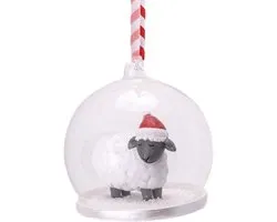 Schaap dome kerstbal - Sass & Belle